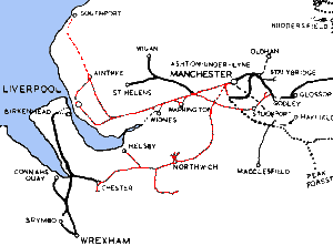 Map of the CLC Railway Network