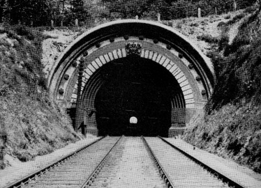 Southern portal of the Audley End tunnel