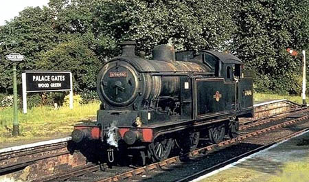 A regular stalwart of the line - Class N7/5, 0-6-2T No. 69646 in BR livery circa 1960 – built in 1926 and finally scrapped in 1962