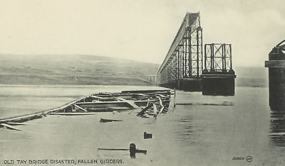 Girders from the collapsed Tay Bridge