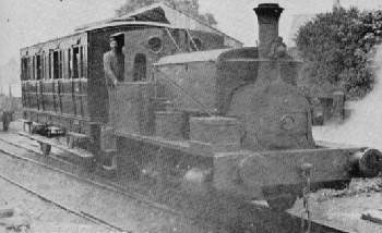 Mulciber at Aberford, before 1907. Note the good condition of the coach
