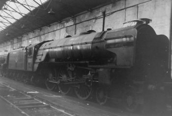 Peppercorn A1 BR No. 60127 'Wilson Worsdell' at Tyne Dock weeks before being broken up (A.Willis)