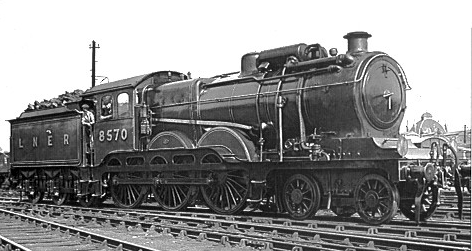 Class B12 No. 8570 fitted with ACFI feed water heater (M.Peirson)
