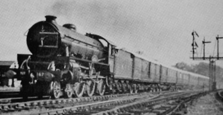Thompson B2 No. 1671 'Royal Sovereign' hauling the Royal Train in 1948