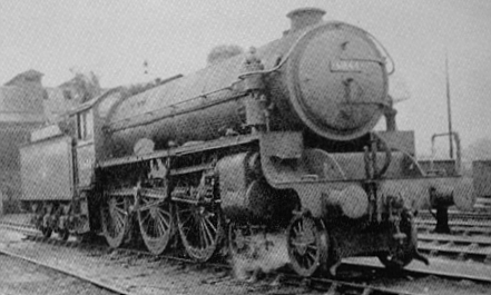 Thompson B2 No. 61644 'Earlham Hall' at Cambridge in 1959