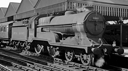 Class D11/1 No. 62662 'Prince of Wales' at Sheffield in 1949 (M.Morant)
