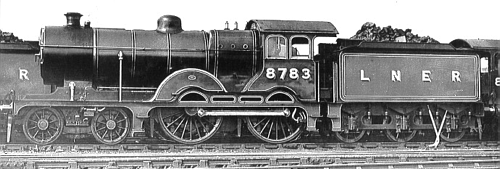 D15/2 No. 8783 with superheater and extended smokebox (M.Peirson)