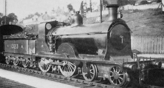D27 NBR No. 1323 at Inverkeithing in 1923