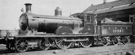 D28 No. 10387 at Haymarket Shed in 1926