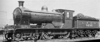 D36 No. 9695 at Parkhead in May 1928