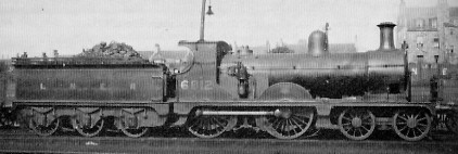Superheated D43 No. 6812 at Kittybrewster in about 1930