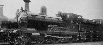 D47/2 GNSR No. 45A with weatherboard, at Kittybrewster in about 1921