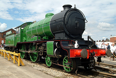 D49 No. 246 'Morayshire' at the Doncaster 150 celebrations (Geoff Byman FRPS)