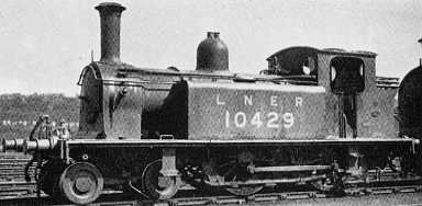 Drummond D51 (NBR Class R) 4-4-0T, at Eastfield