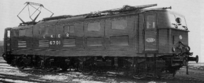 EM1 Prototype No. 6701 at Doncaster in 1941