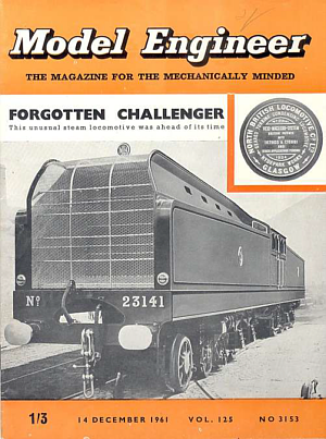 Model Engineer Cover, 14th Dec. 1961