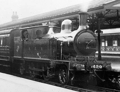 NER Class A No. 420 (LNER F8) 2-4-2T at Church Fenton (M.Peirson)