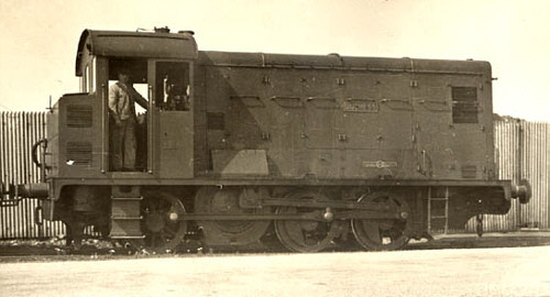 Armstrong Whitworth diesel electric 0-6-0 shunter