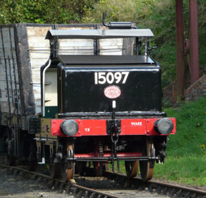 Simplex 4wDM restored as BR No. 15097 at Beamish (D.Nicol)