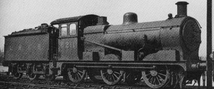 J17 No. 8211 at Peterborough in 1939