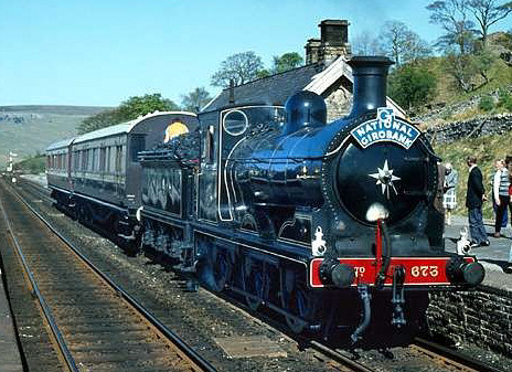 J36 No. 9673 Maude at Garsdale in 1980 (Geoff Cryer and the SRPSS)