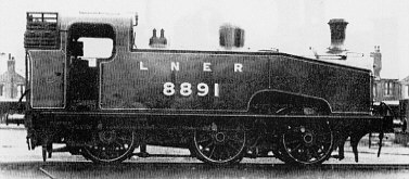 Class J50/1 No. 8891, Doncaster in 1946