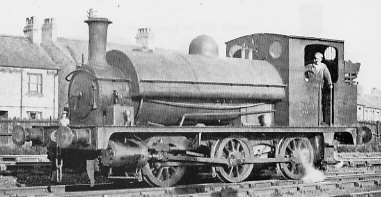 J62 No. 8201, at Wrexham in July 1948
