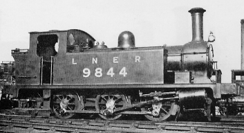 J88 No. 9844 at Gorgie in the mid-1920s