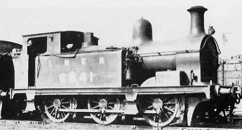 J91 No. 6841 at Kittybrewster in the late 1920s
