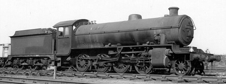 Thompson O1 No. 63752 at Annesley in 1958 (M.Peirson)