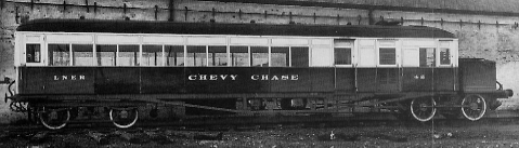 Clayton Diagram 92 Railcar No. 42 Chevy Chase at Doncaster Works in 1928