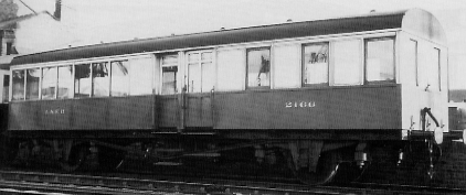 Clayton railcar trailer No. 2166 at Selby