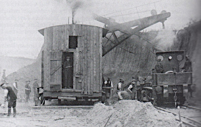Construction of the Mansfield Railway