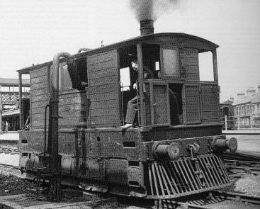 J70 No. 68222, taking on water in 1950 at Wisbech station