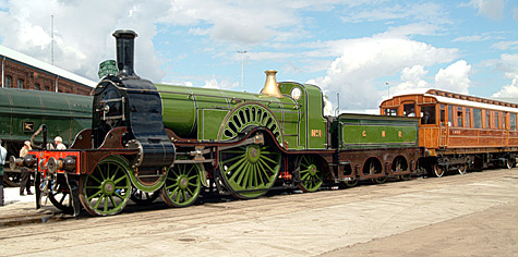 Stirling Single No. 1 at the Doncaster 150 celebrations (Geoff Byman FRPS)