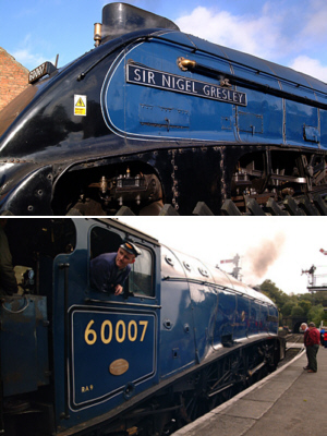 A4 No. 60007 'Sir Nigel Gresley' on the NYMR (Geoff Byman FRPS)