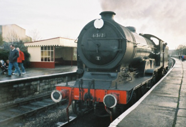 Preserved Holden B12 No. 8572 (BR No. 61572), on the East Lancashire Railway