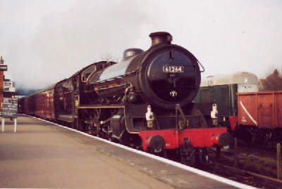 Thompson B1 No. 1264 on the Great Central Railway, thanks to Robert Langham