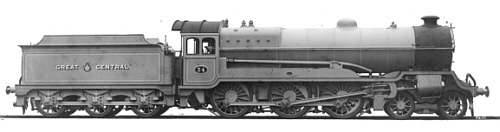 Robinson Class B7 GCR No. 34, works photograph (M.Peirson)