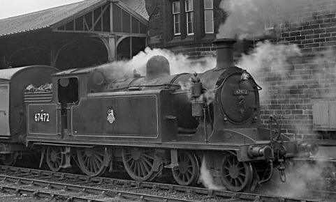 C15 BR No. 67472 at Tweedmouth before 1955 (M.Morant)