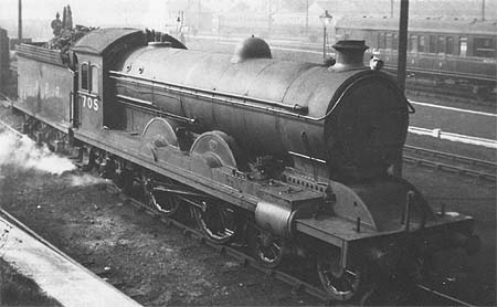 C6 No. 705 in LNER livery (c.Rosewarne)