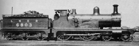D39 No. 6803 at Elgin in August 1925