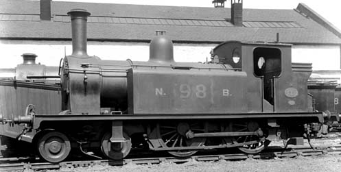 NBR No. 98 Drummond D51 (NBR Class R) 4-4-0T
