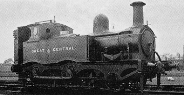 Sacre E8 (GCR Class 12AM) 2-4-0T, Neasden