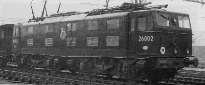 EM1 No. 26002 at Ilford in 1950