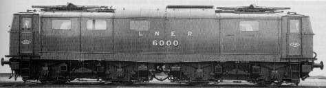 EM1 No. 6000 (ex-6701) at Doncaster in 1947