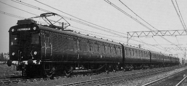 MSJA electric multiple unit in about 1931