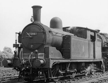 Worsdell G5 0-4-4T BR No. 67286, push-pull fitted (PH.Groom)