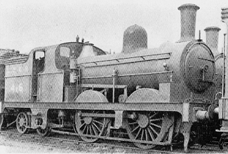 NER Fletcher G6 0-4-4T (BTP, Bogie Tank Passenger) Locomotive