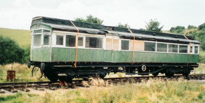 Surviving NER Petrol-Electric Autocar awaiting restoration (S.Middleton)